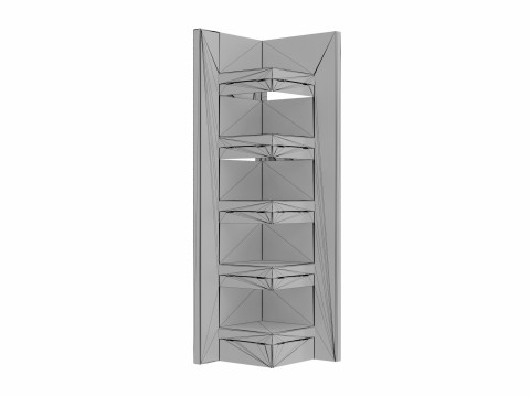 Point of Sale Cardboard Display Stand Model 3D