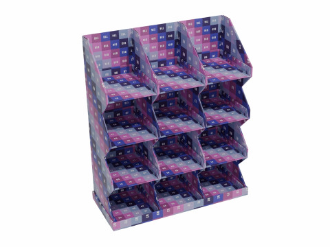 Point of Sale Cardboard Display Stand 3D मॉडल