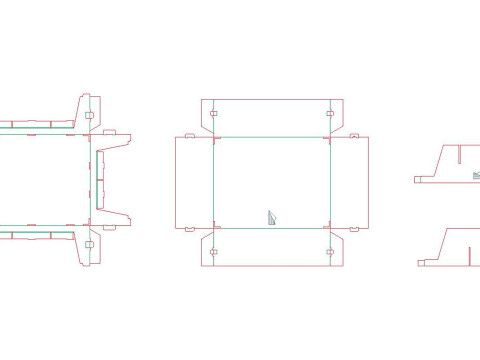 Point of Sale Cardboard Display Stand 3D Model