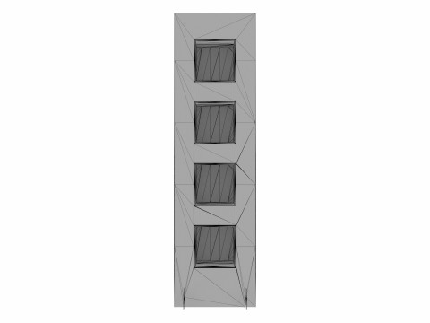 Point of Sale Cardboard Display Stand Modelo 3D