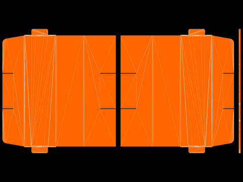 Point of Sale Cardboard Display Stand Model 3D
