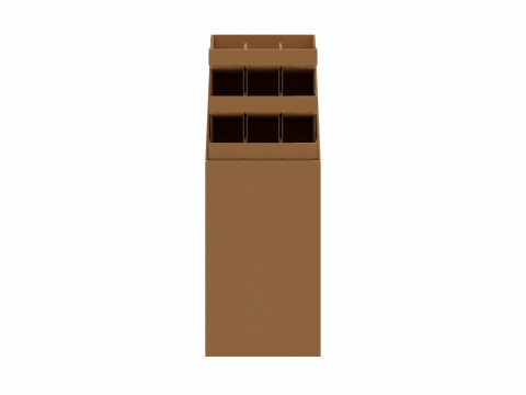 Point of Sale Cardboard Display Stand 3D Модель