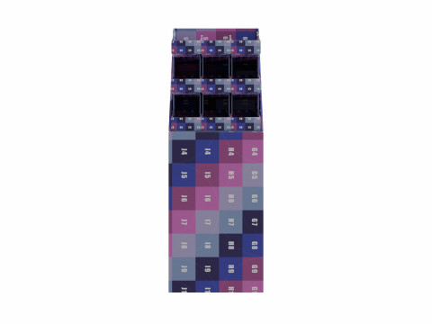 Point of Sale Cardboard Display Stand 3D Модель