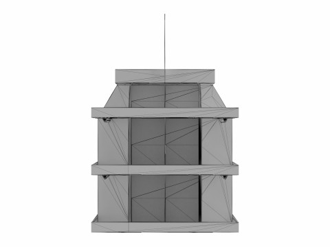Point of Sale Cardboard Display Stand Modelo 3D