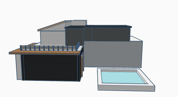 modern house 3D Model .c4d .max .obj .3ds .fbx .stl .blend 