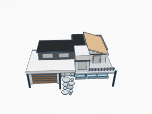 modern house 3D Model