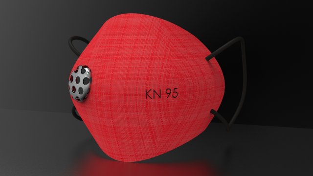 face mask Model 3D .c4d .max .obj .3ds .fbx .stl .blend 