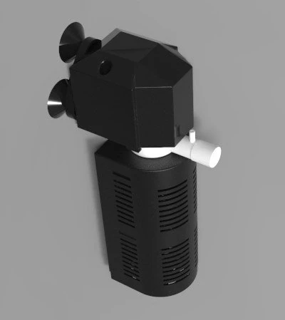 fish tank motor 3D Model .c4d .max .obj .3ds .fbx .stl .blend