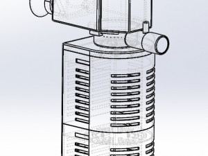fish tank motor 3Dモデル