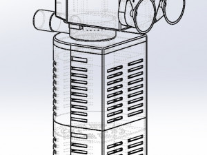 fish tank motor 3Dモデル
