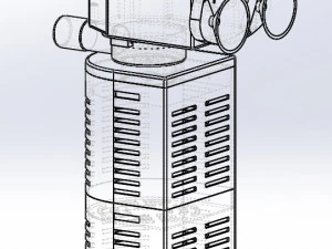 fish tank motor 3D Model
