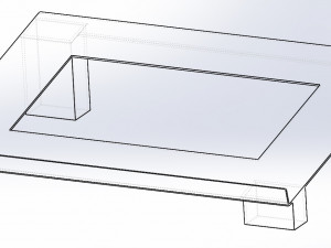 laptop stand 3D 打印模型
