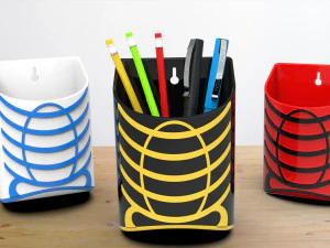 鉛筆立て 3Dプリントモデル