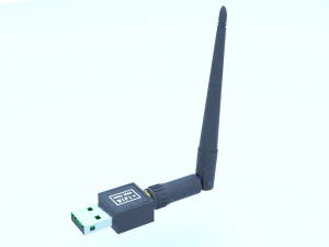 Wi-Fi USB Modello 3D
