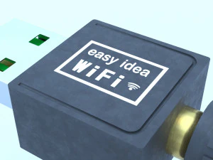 usb wi-fi Modelo 3D