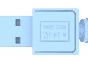 usb wi-fi Modelo 3D