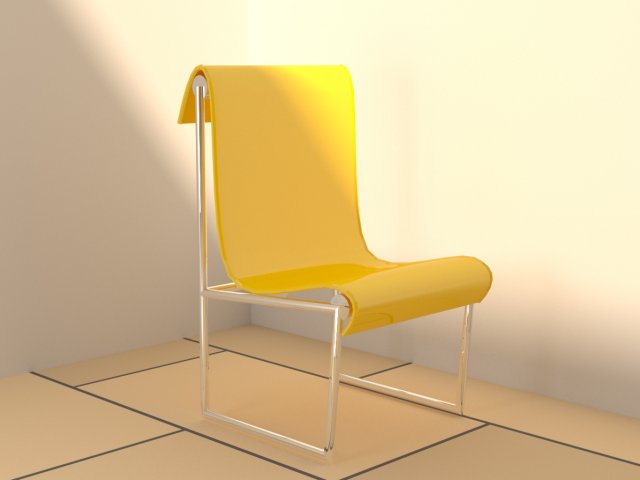 modern chair Modelo 3D .c4d .max .obj .3ds .fbx .stl .blend 