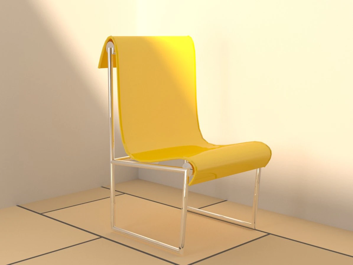 cadeira moderna Modelo 3D .c4d .max .obj .3ds .fbx .stl .blend 