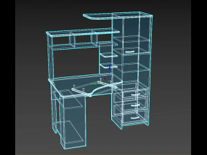 computer table by vkw 3D Model