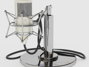 studio tube neumann m147 microphone Model 3D