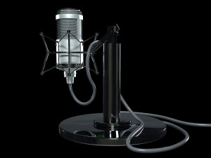 studio tube neumann m147 microphone Model 3D