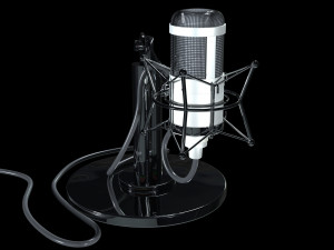 studio tube neumann m147 microphone Model 3D