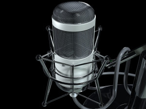 studio tube neumann m147 microphone Model 3D