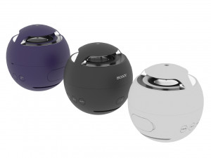 portable speaker sony sr-x 1 3D Model