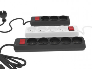 extension cord Model 3D
