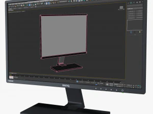 monitor benq gw2270 3D Model