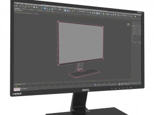 monitor benq gw2270 3D Model