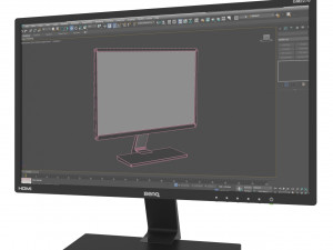 monitor benq gw2270 3D 모델