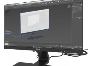 monitor benq 3D Model