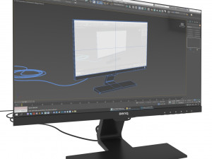 monitor benq 3D Model