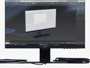 monitor benq 3D Model