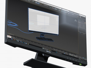 monitor benq 3D Model