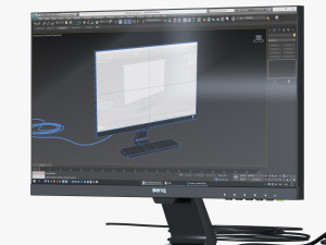 monitor benq 3D Model