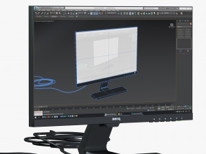 monitor benq 3D Model