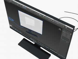 monitor benq 3D Model
