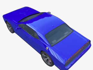 muscle car 3Dモデル