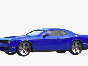 muscle car 3Dモデル