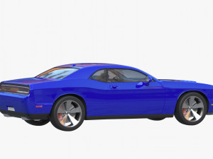 muscle car 3Dモデル