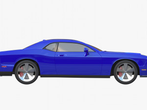 muscle car 3Dモデル