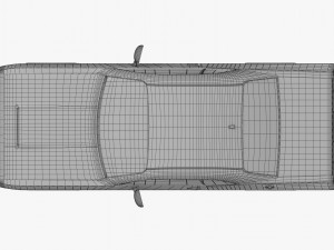 muscle car 3Dモデル