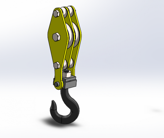 crane hook 3d printed module 3D Print Model .c4d .max .obj .3ds .fbx .stl .blend 
