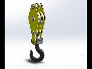 crane hook 3d printed module 3Dプリントモデル
