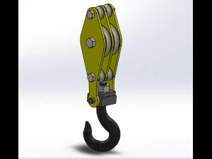 crane hook 3d printed module 3D Print Model