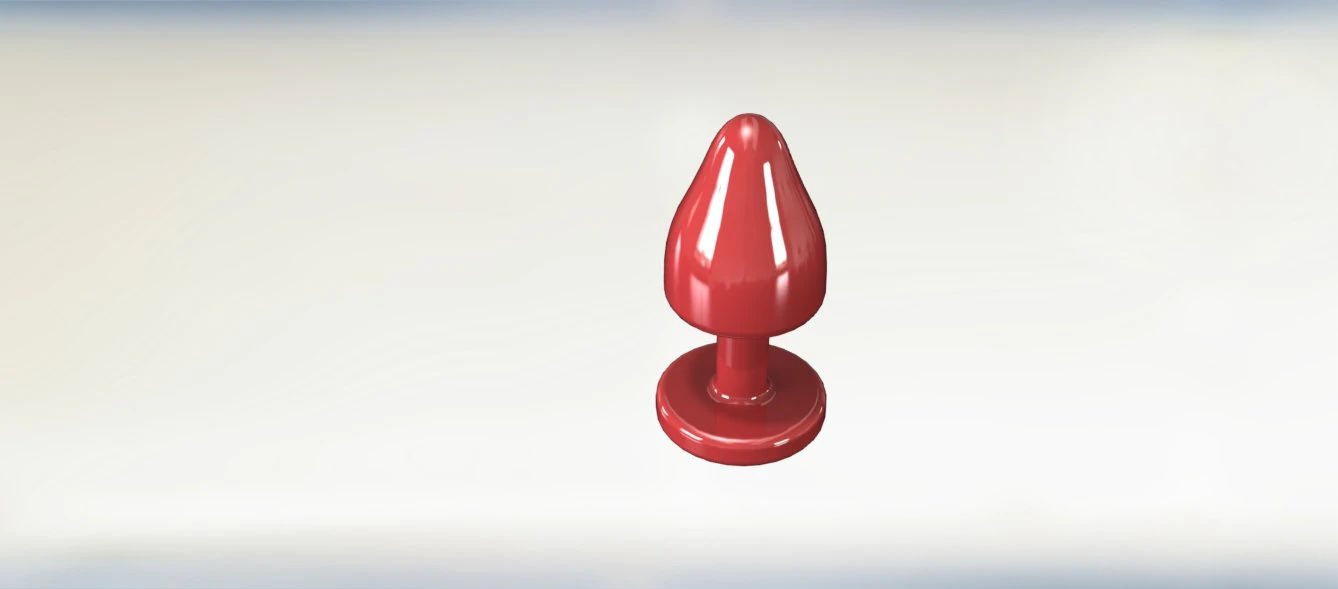 anal plug stl anal plug