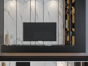 aparelho de televis&atilde;o 1 Modelo 3D