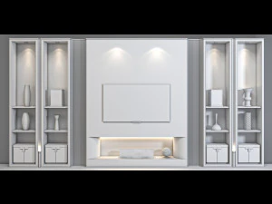 tv set 9 3D Model